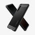 ACS02841 - Sony Xperia 1 III Case Rugged Armor in matte black showing the back
